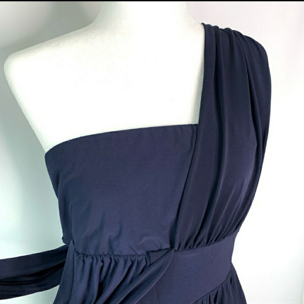 White House Black Market Navy Dress NOT NWT - Picture 4 of 9